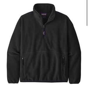 Patagonia Synchilla Black Women's Half-Zip Fleece Pullover